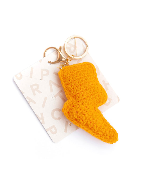 Llavero Charm Rayo Amarillo