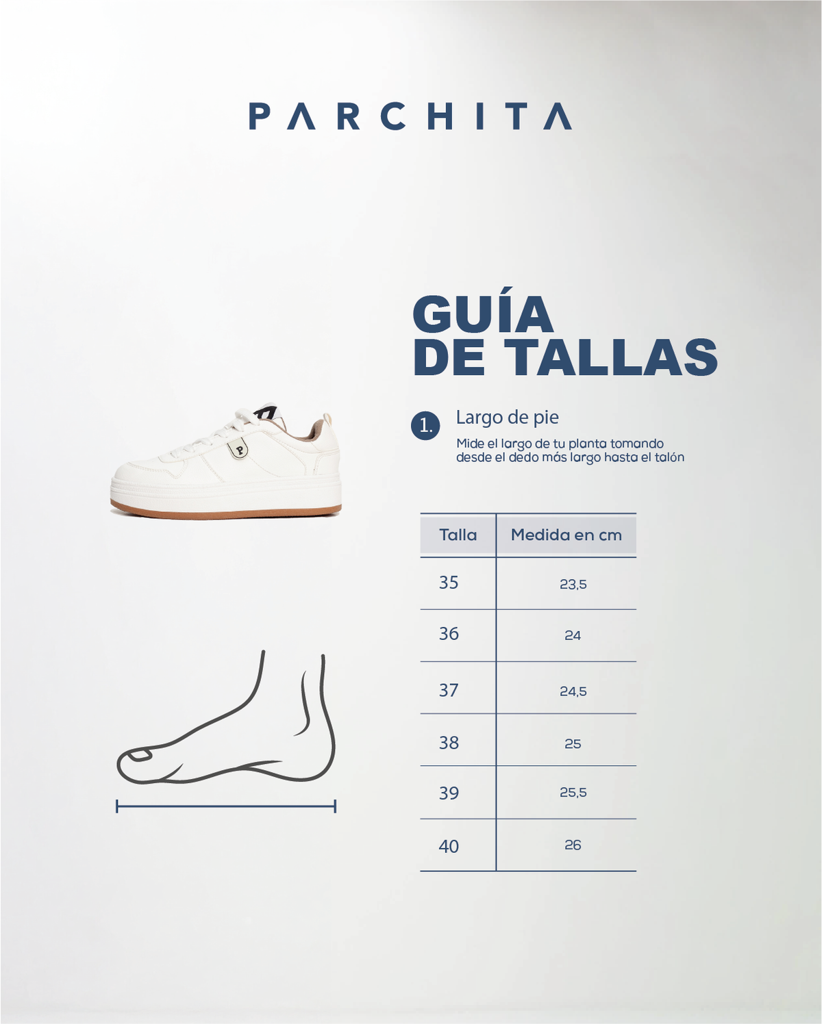Guía de Tallas