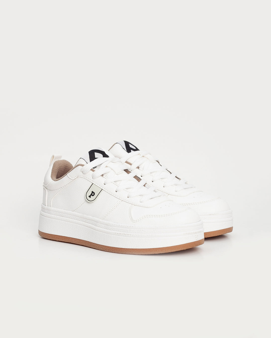 Tenis para mujer, blancos con suela expanso plataforma.