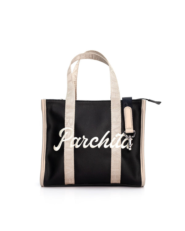 Julia Black Mini Shopping Bag